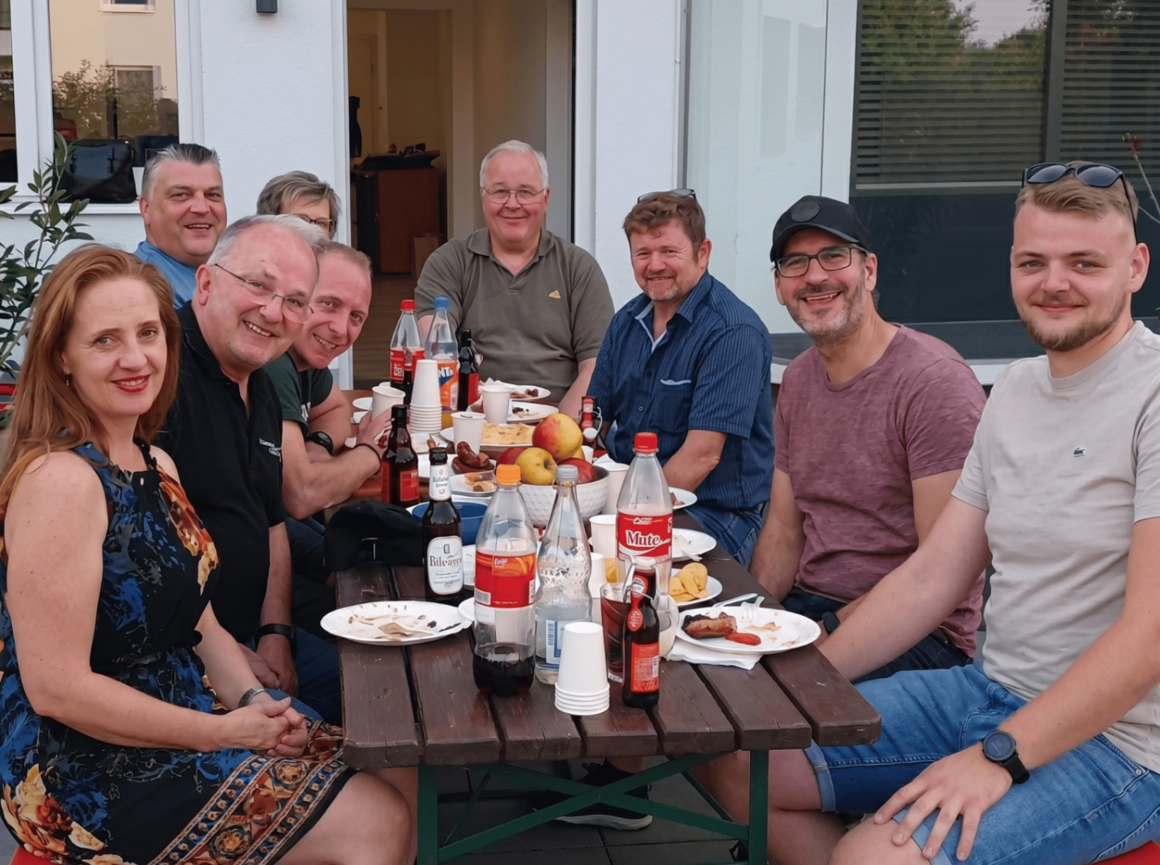 Mitglieder des BNI-Chapters Siebengebirge bei einem gemeinsamen Treffen